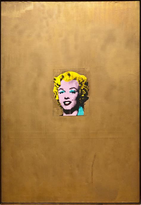 Warhol Gold Marilyn Monroe Matthew Mendoza Flickr