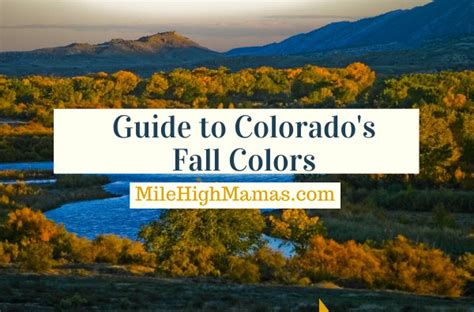 Guide To Colorados Best Fall Colors Scenic Drives Ghost