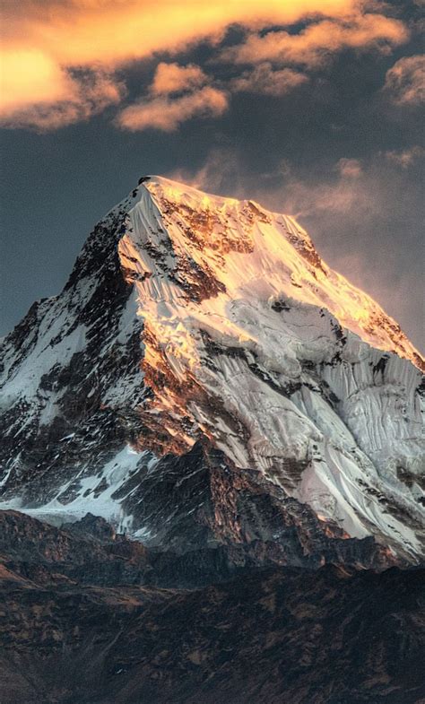 1280x2120 Annapurna Massif Mountain Range Nepal Iphone 6 Hd 4k