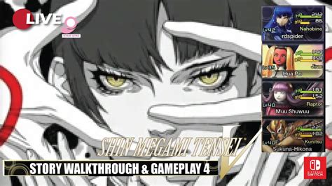 Shin Megami Tensei V Story Walkthrough Gameplay Nintendo Switch Youtube