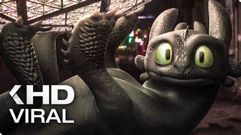 Watch the official 'baby dragon vs toothless' tv spot and trailer for how to train your dragon 3: HOW TO TRAIN YOUR DRAGON 3 - Toothless at Times Square ...