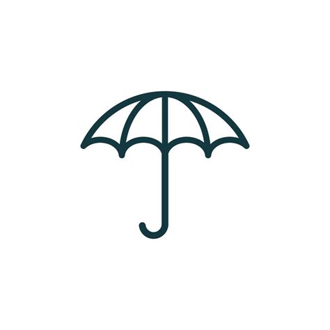 Umbrella Logo Vector 6798882 Vector Art At Vecteezy