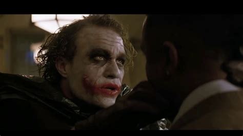 The Dark Knight Why So Serious Scene Youtube