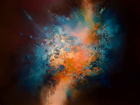 Abstract Paintings By Artist Simon Kenny Abstract
