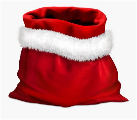 Christmas Santa Bag Png Free Transparent Clipart Clipartkey