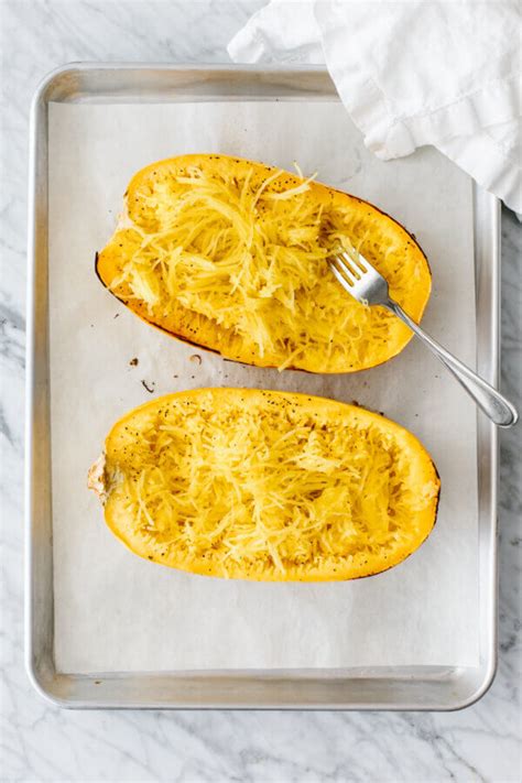 How To Cook Spaghetti Squash Easily Downshiftology