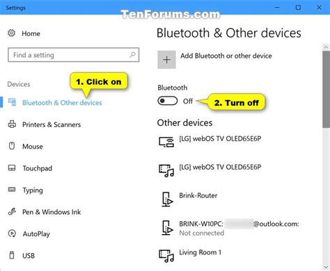 Oct 13, 2020 · turn on the bluetooth headset, speaker, or other audio device and make it discoverable by following the manufacturer's instructions. Turn On or Off Bluetooth in Windows 10 | Tutorials
