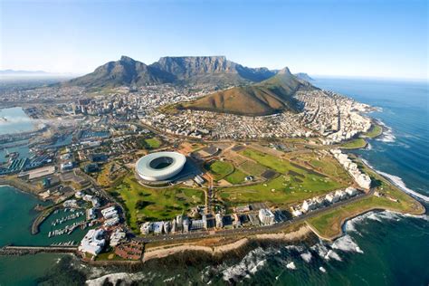 Mother City Cape Town From Above Alamy