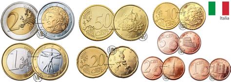 Italian Euro Coins Infos Images Specifications And Values