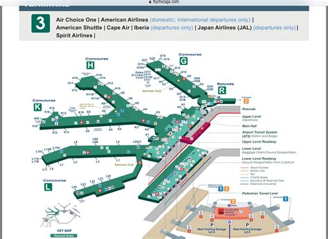 Ord Terminal 3 Map - Map Of Staten