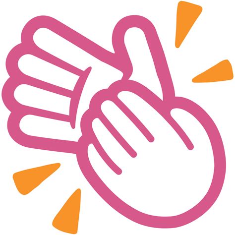 Clapping Hands Emoji Animated Clap Hand Emoji Transparent Cartoon Images And Photos Finder