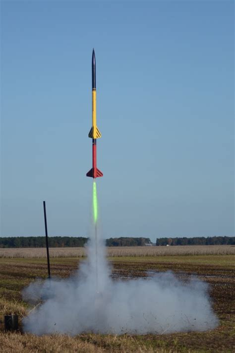 high powered rocket launches by nc rocketry jordan rocketry team