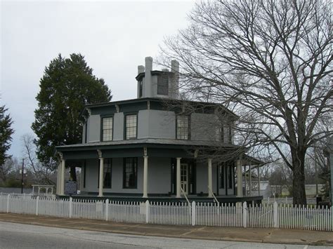 The Octagon House Located In Downtown Clayton Alabama His Flickr