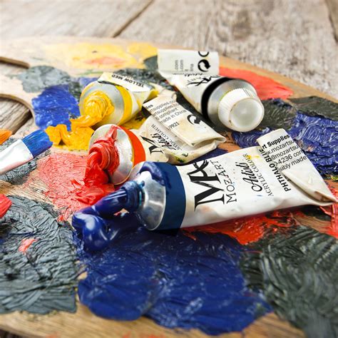 Acrylic Paints (24 tubes) - MozArt Supplies UK