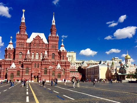 Exploring Moscows Red Square Moscow Russia B