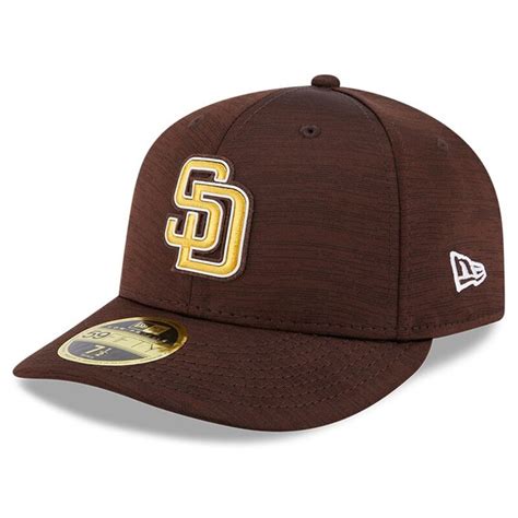 Mens New Era Brown San Diego Padres 2023 Clubhouse Low Profile 59fifty