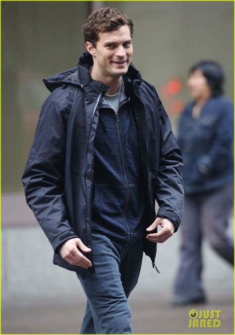 Jamie Dornan Runs In The Rain For Fifty Shades Of Grey Photo 3043933 Dakota Johnson Fifty