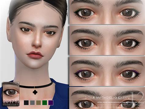 S Club Wm Ts4 Eyelashes 201712 The Sims 4 Catalog