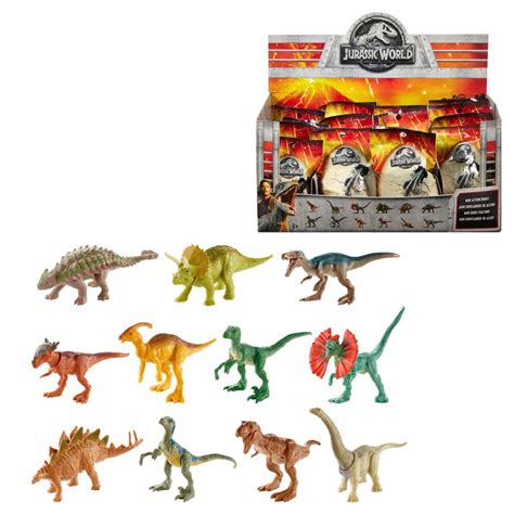 Buy Jurassic World Mini Dinosaur Action Figure With 1 Or 2 Movable