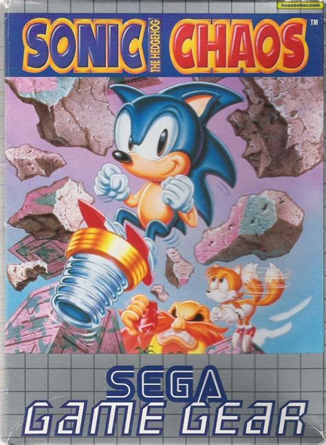 Sonic The Hedgehog Chaos Gamegear Front Cover