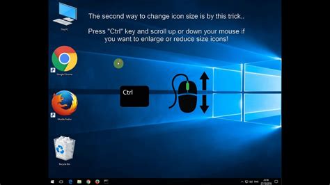 When you're browsing around your files, here's how you can change file icon size other than icons, you can even change the font size with this method. Change desktop icons, text and app size in Windows 10 ...