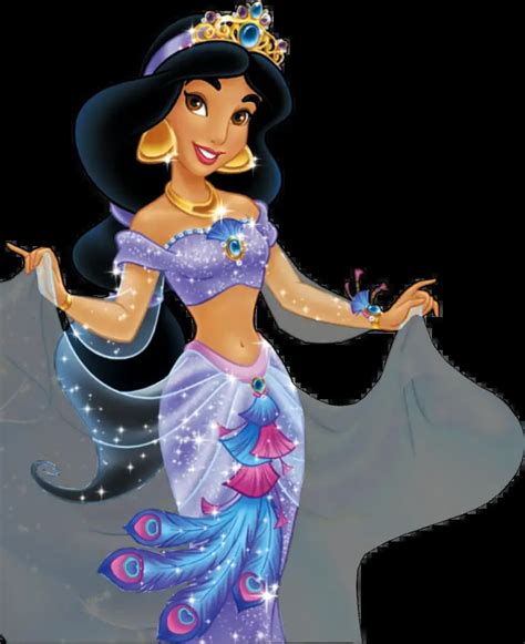 Princess Jasmine In Adorable Dress
