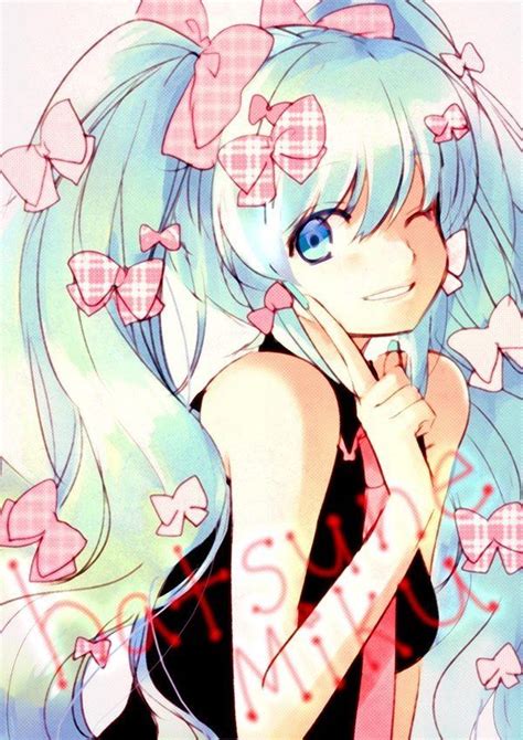 Hatsune Miku Wow So Many Bows Manga Anime Fanarts Anime Manga