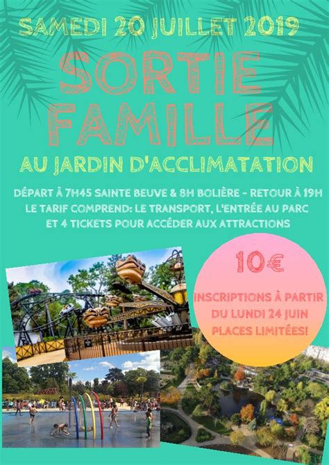 SORTIE FAMILLE AU JARDIN D'ACCLIMATATION BOLIERE - Anim' Orléans