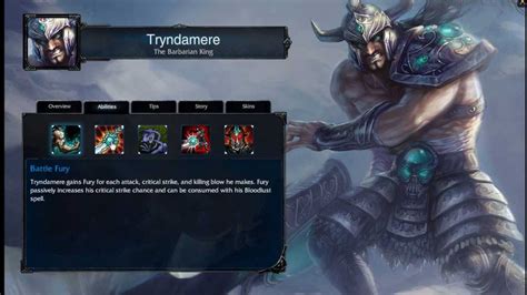Tryndamere League Of Legends En Español 1080p Hd Youtube