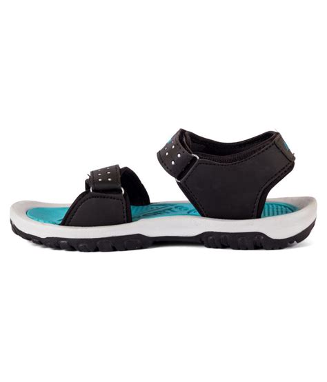 Abibas Blue Synthetic Leather Sandals Price In India Buy Abibas Blue