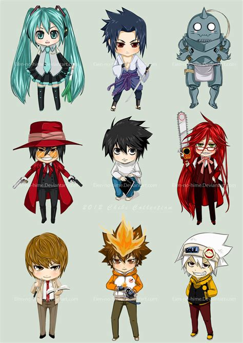 2012 Chibi Collection By Eien No Hime On Deviantart