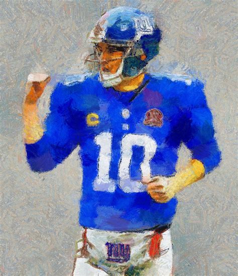 Tom Brady Eli Manning Drawing Story