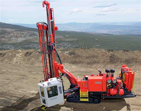 dr540 surface dth drill rig sandvik mining [ground construction surface drilling] geotechpedia