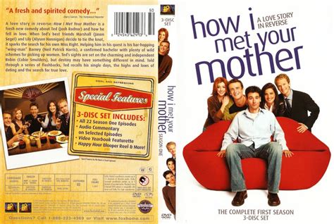 How I Met Your Mother Season 1 Tv Dvd Scanned Covers How I Met Your