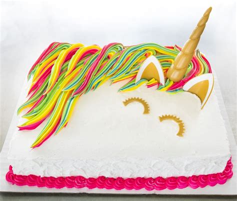 Place sheets of completed unicorn faces into the fridge to cool and harden completely while you prepare the frosting for the cupcakes. Unicorn Sheet Cake! Cake # 228. in 2019 | Cake, Birthday ...
