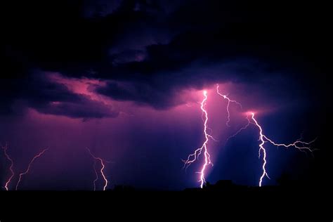 Lightning Thunder Thunderstorm Wallpaper Free Download Backgrounds