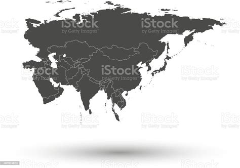 Ilustración De Fondo De Vector De Mapa De Eurasia Y Más Vectores Libres