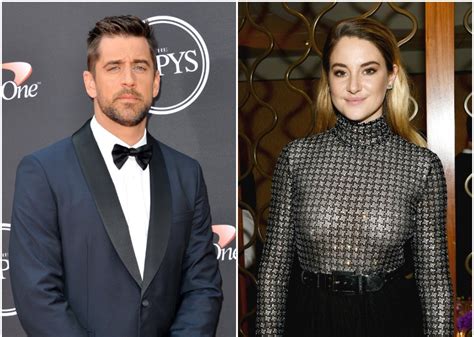 The actress confirmed the news of her engagement to green bay packers quarterback aaron rodgers during an interview on the tonight show starring jimmy fallon last night, per people. How Aaron Rodgers and Shailene Woodley Have Been Keeping Their Relationship So Private and Are ...
