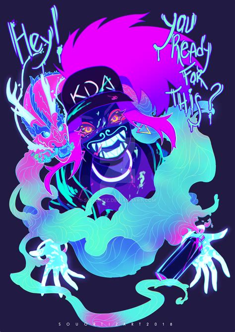 Kda Akali Fanart