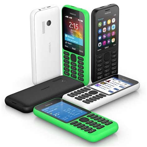 Microsoft Nokia 215 Feature Phone Announced Gadgetsin