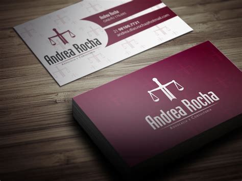 Modelo Tarjetas De Presentacion Para Abogados Reverasite