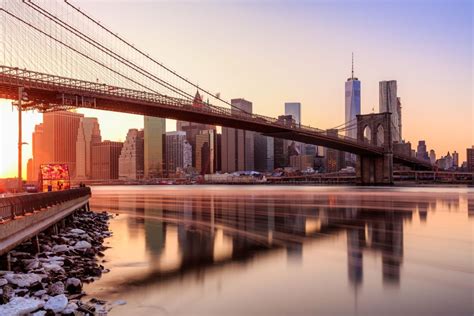Manhattan Sunset From Brooklyn Bridge Park 544538629
