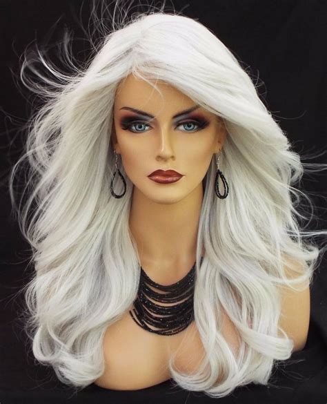 Our great selection of wigs reflects the latest innovations in synthetic fiber, high grades of human hair, and some of the most affordable prices when you buy. LONG WAVY HEAT FRIENDLY WIG COLOR 60 WHITE GORGEOUS SEXY ...