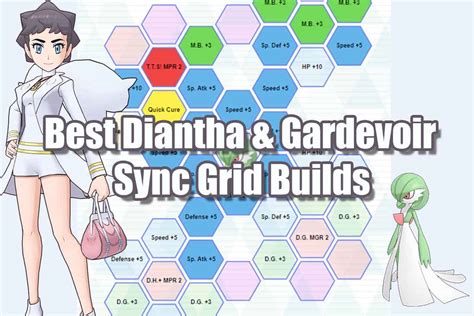 Pokémon Masters Ex Best Diantha And Gardevoir Sync Grid Builds The