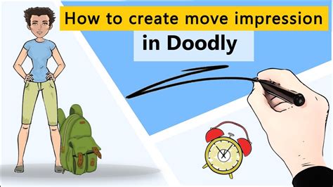 How To Make Move Impression In Doodly Animations Youtube