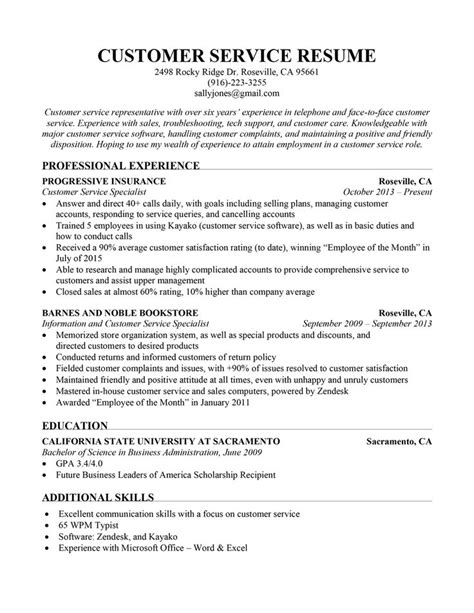 Just look at this entry level social media resume work experience section: Customer Service Resume Sample Resume Companion