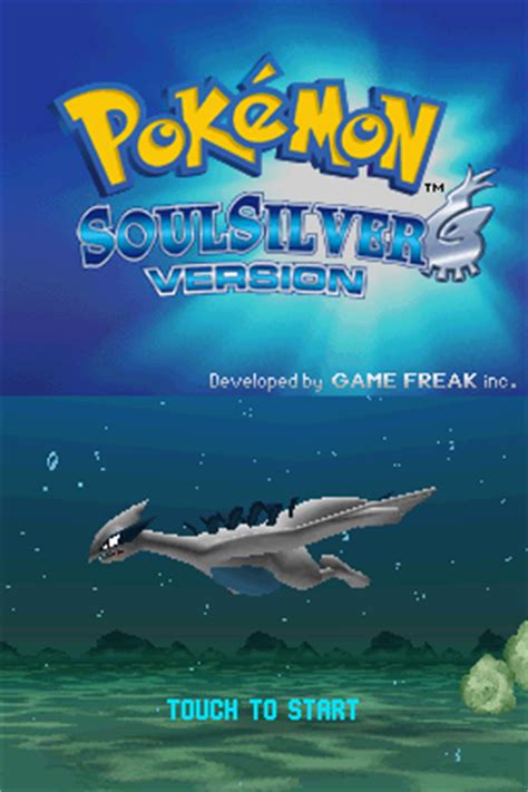 When i go to new game it says i cant save a new game. Pokémon SoulSilver Version Screenshots for Nintendo DS - MobyGames