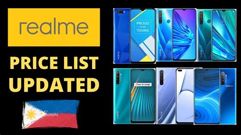 Realme Phones Price List Sa Philippines Updated 2020 Brand New