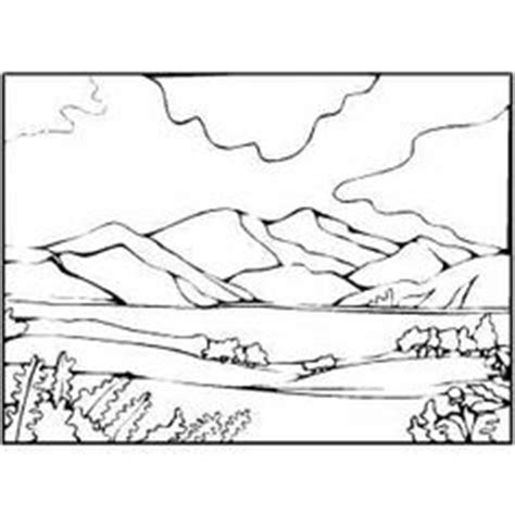 All rights belong to their respective owners. Mountain Scenery Coloring Pages at GetColorings.com | Free ...