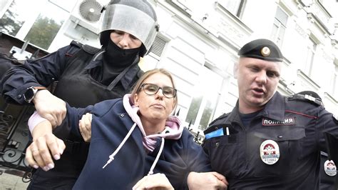 Moscow Police Detain Hundreds At Latest Election Related Protest Npr